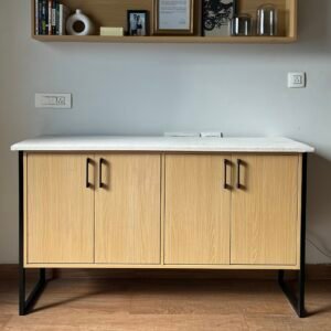 Console / Press table with soft top - Image 1