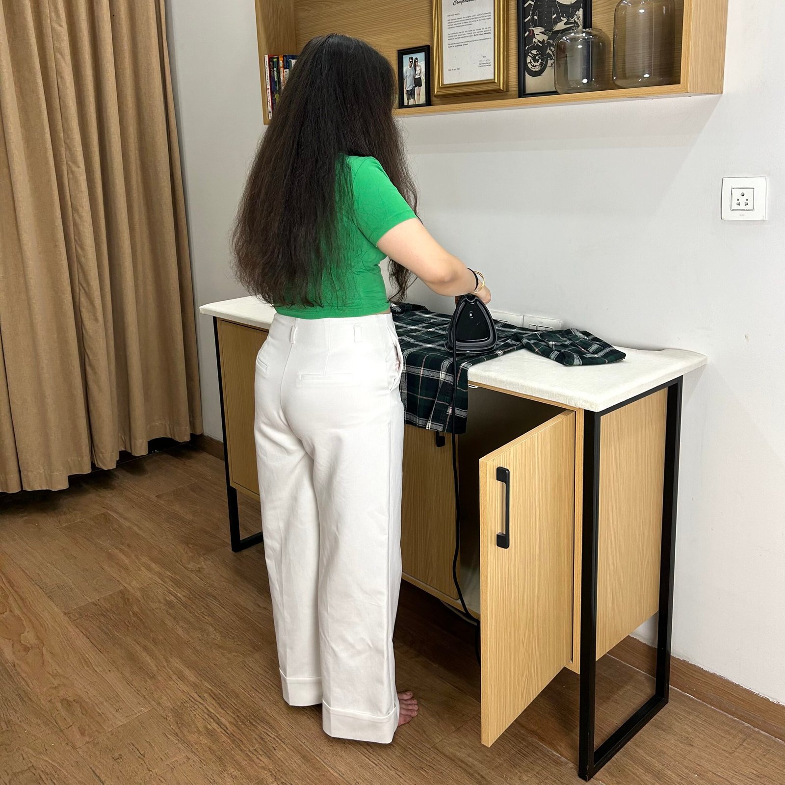 Console / Press table with soft top - Image 3