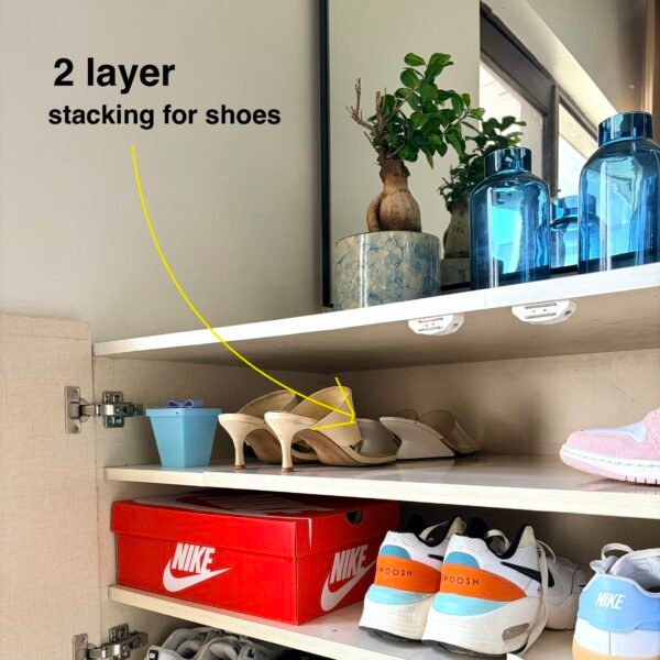 Shoe rack for 50 pairs + Accessories