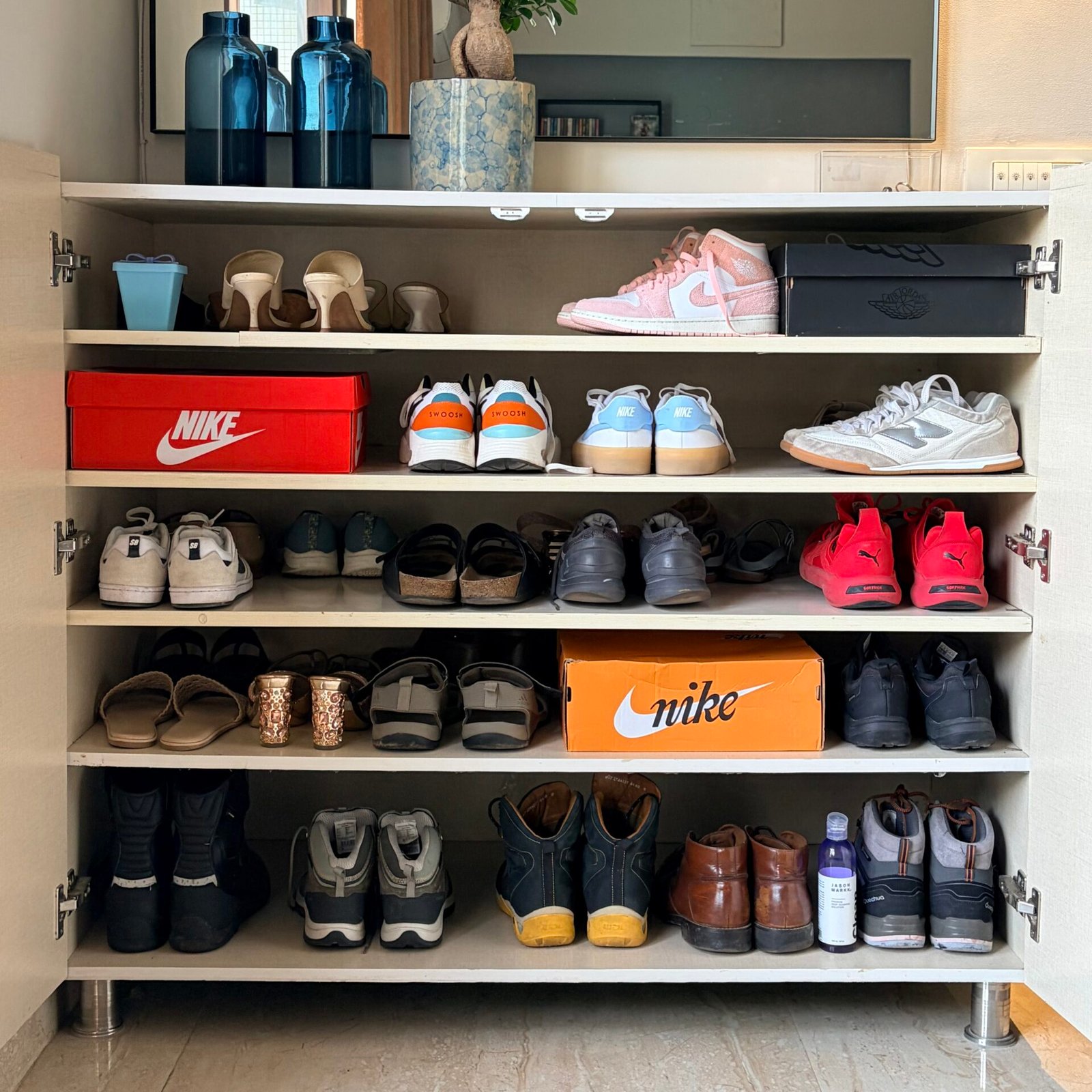 Shoe rack for 50 pairs + Accessories - Image 2