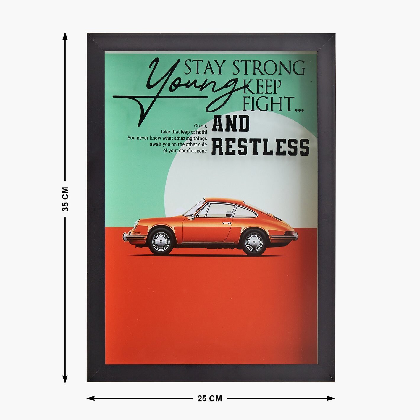 Frame picture Stay strong by Home Centre - Image 3