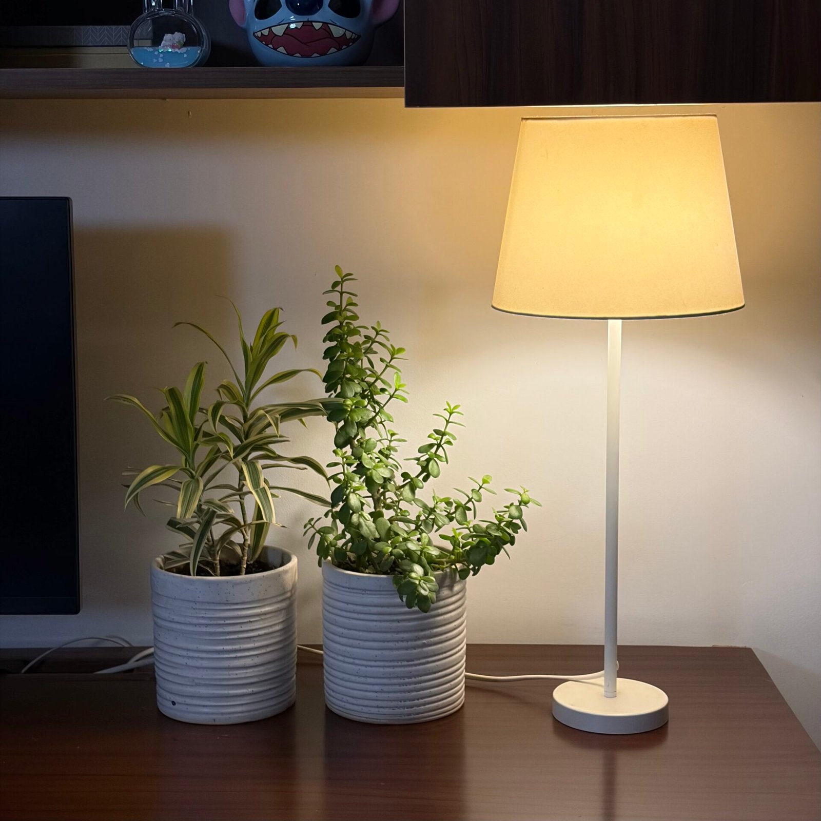 STRÅLA Table lamp base, white - Image 1