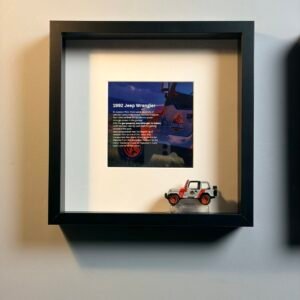 Frame SANNAHED, black, 25x25 cm - Image 1