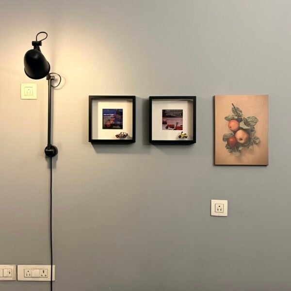 Frame SANNAHED, black, 25x25 cm