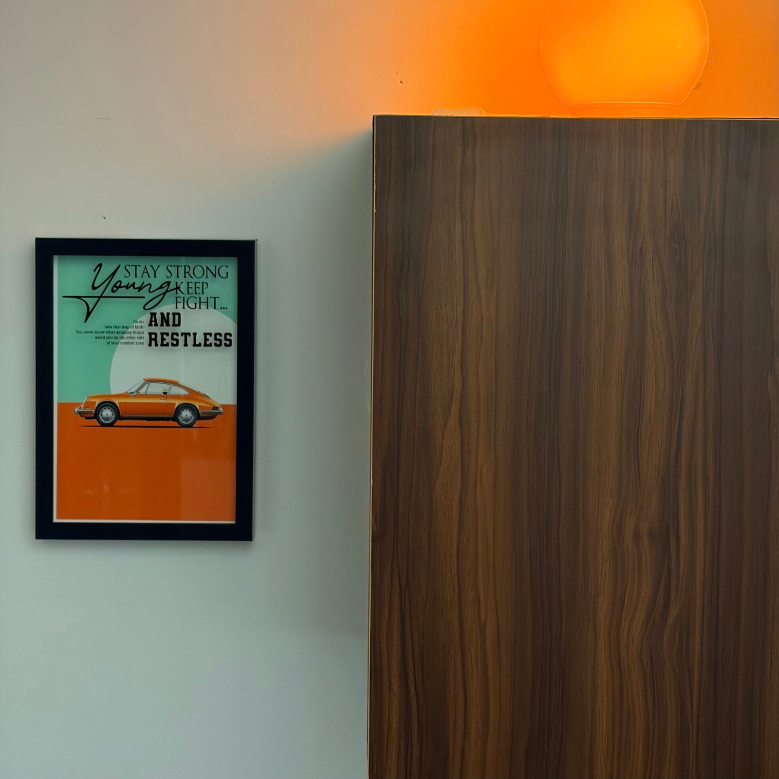 Frame picture Stay strong by Home Centre - Image 1