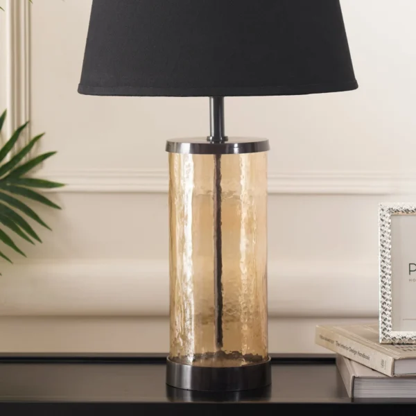Black lamp shade by Pure Home & Living