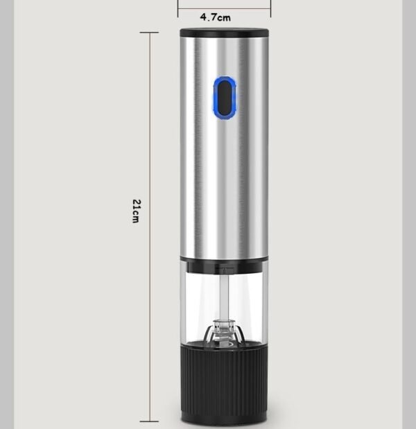 Automatic Electric Pepper Grinder by Konquer Times. Battery powered