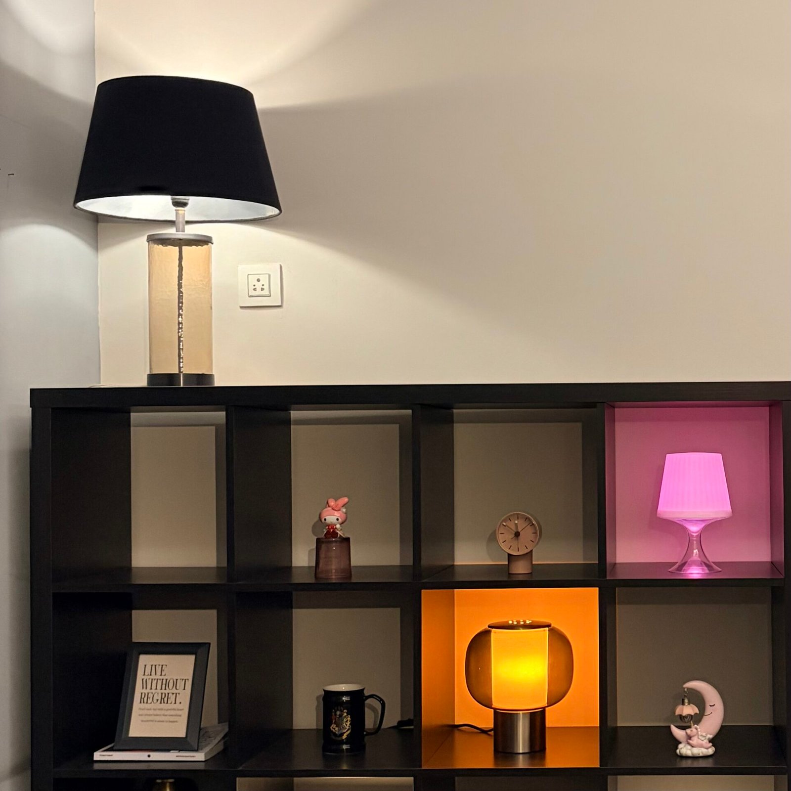 Black lamp shade by Pure Home & Living - Image 2