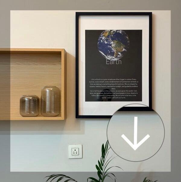 Printable Digital Posters for Download - ideal for large 50x70 cm frames