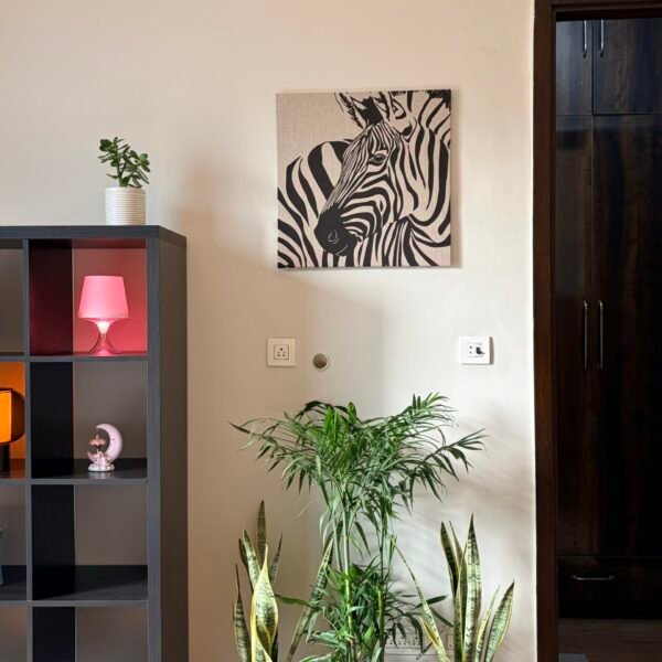 PJÄTTERYD Picture, rustic zebra, 22"x22" by IKEA