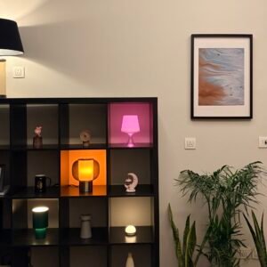 Glass and Steel Table lamp HÖGVIND by IKEA - Image 8