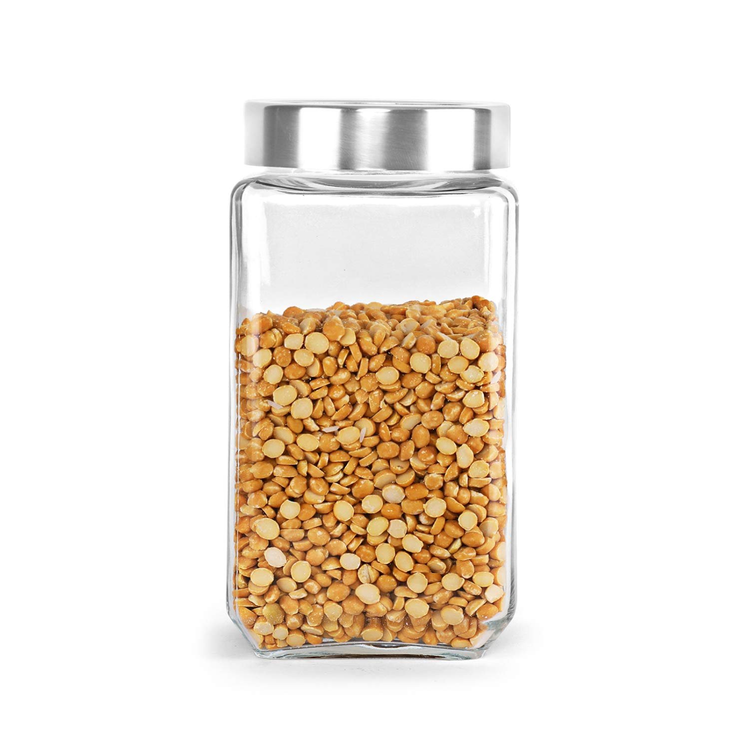 Cello 2250 ml Glass Jar with transparent LID - Image 1