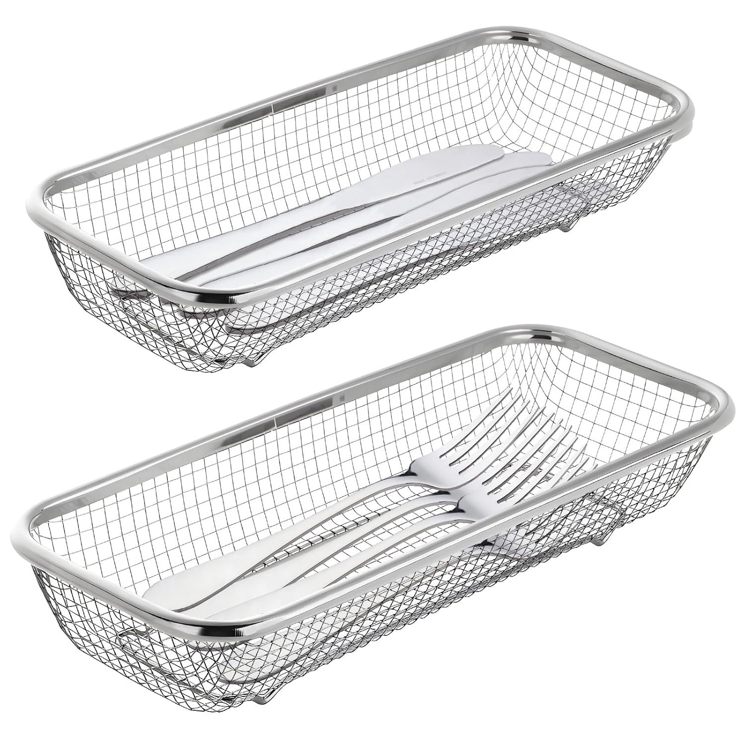 Stainless steel Basket/ strainer for Fruits and vegetables - Small - Image 2